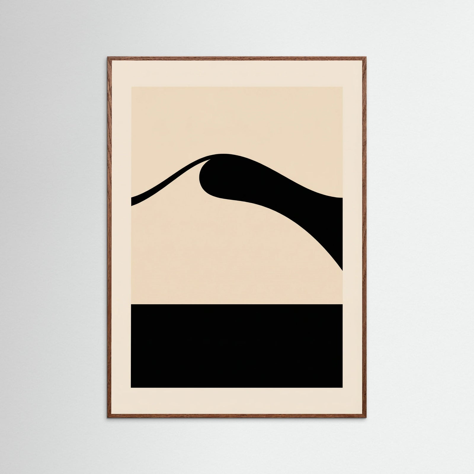 Oak Dark Wild Abstraction