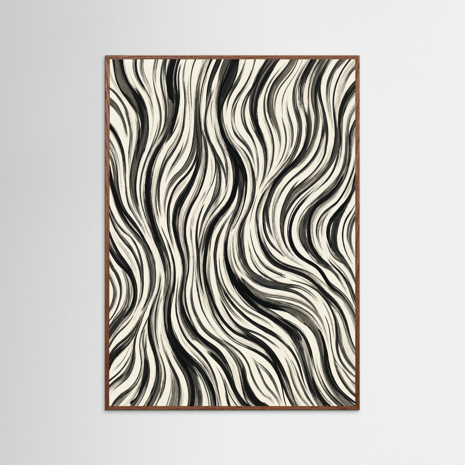 Oak Dark Wild Stripes