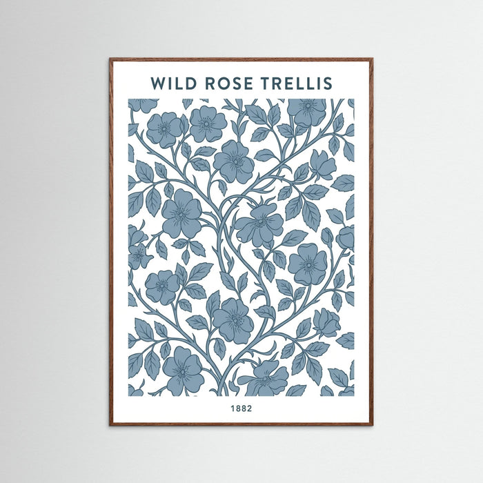 Oak Dark Willow Pattern Calm