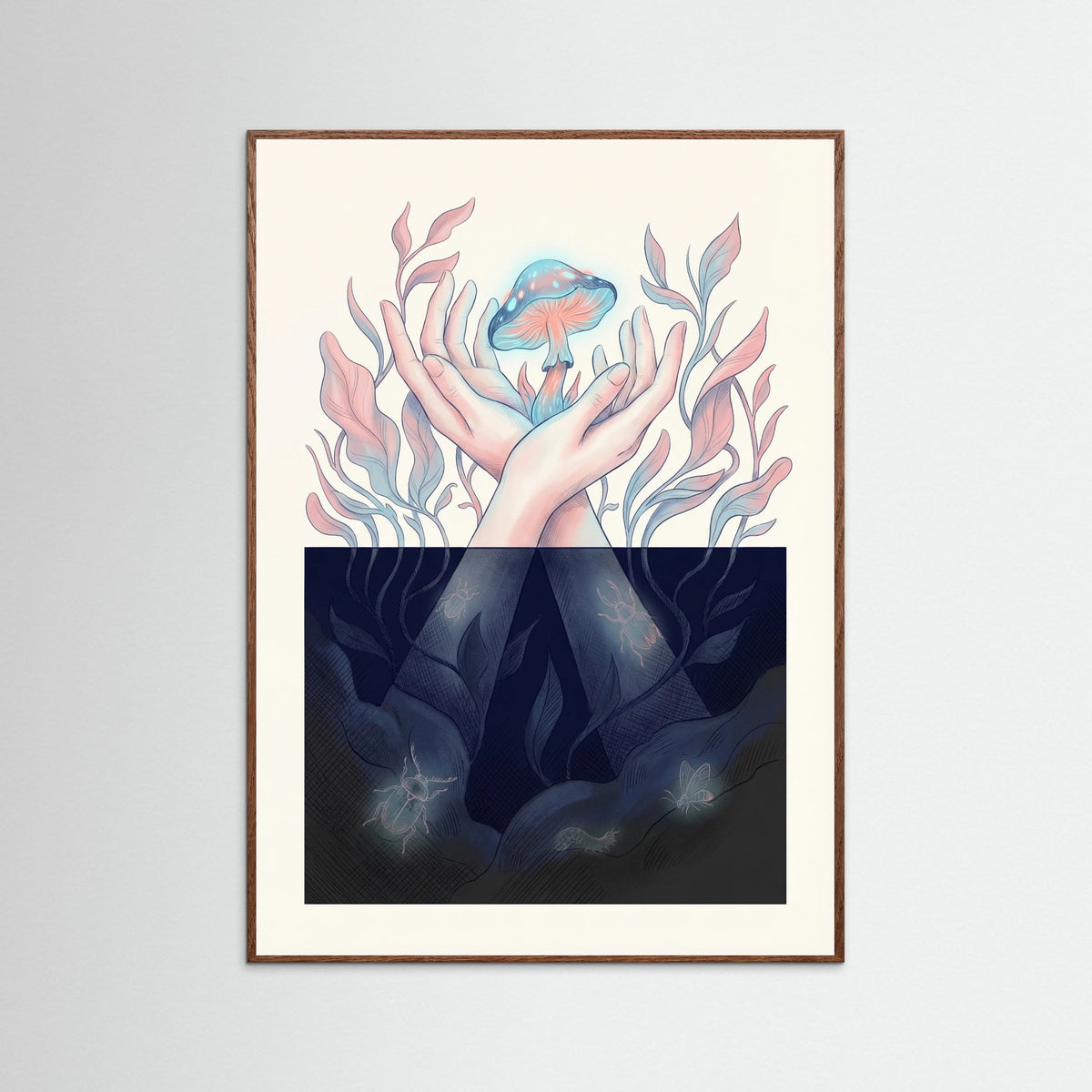 Oak Dark Winged Contemplation