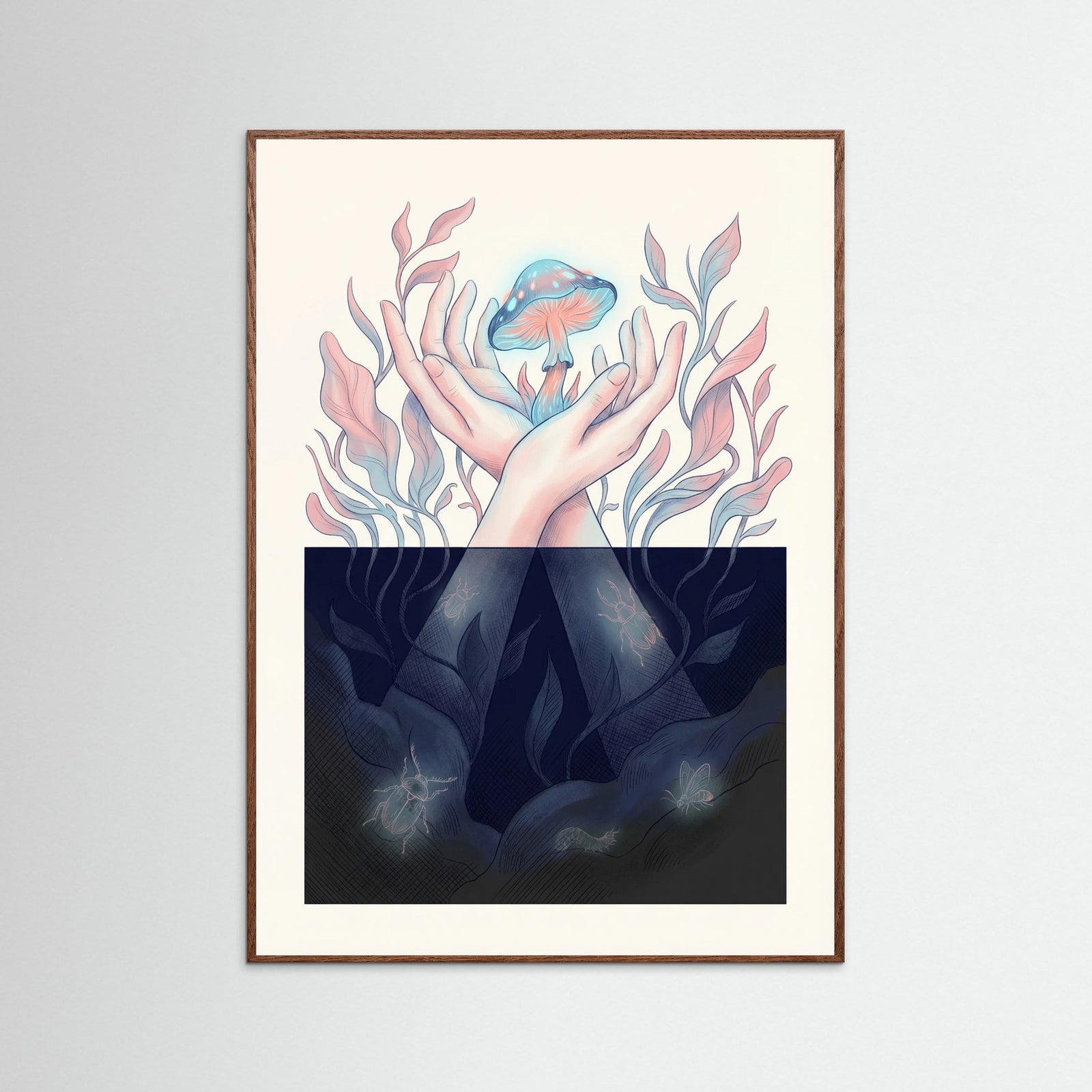 Oak Dark Winged Contemplation