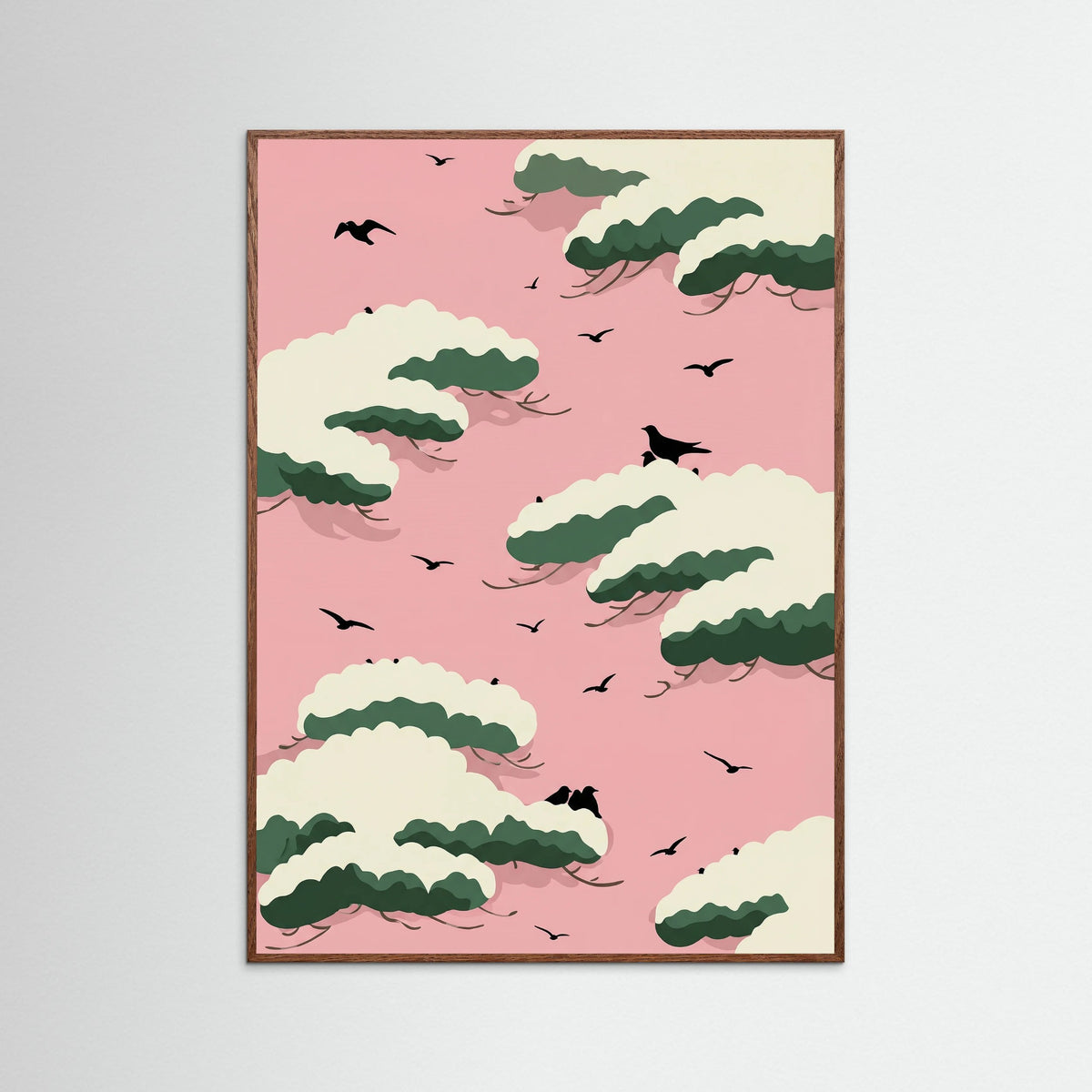 Oak Dark Winter Cloud Serenity