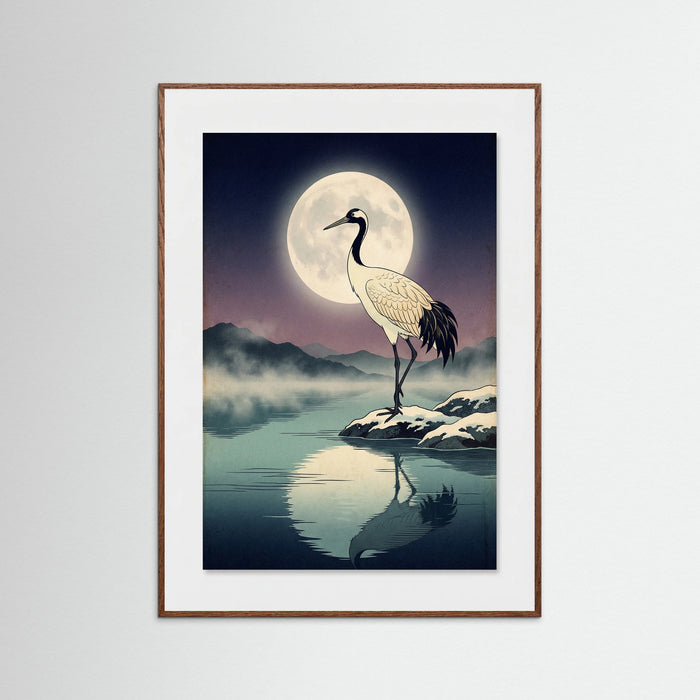 Oak Dark Winter Heron