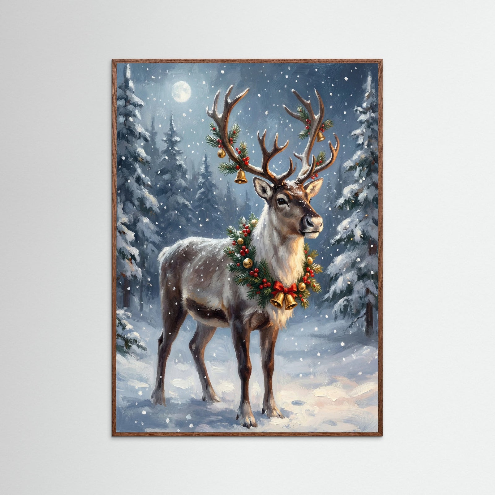 Oak Dark Winter Nutcracker