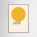 Oak Dark Workers Yellow Sphere