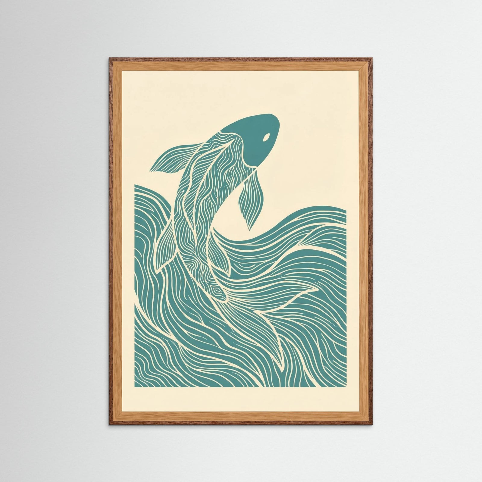 Oak Dark Woven Flight