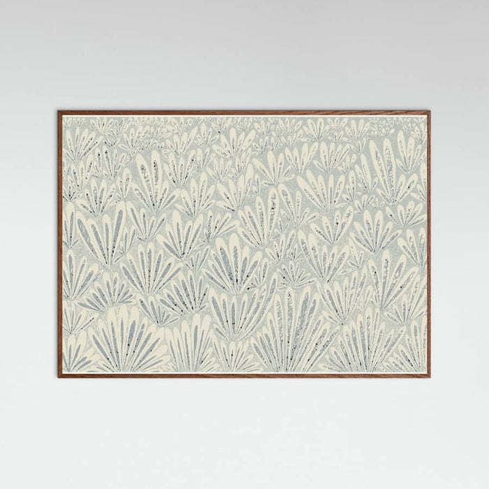 calming essentials meadow chalky blue Poster – poster and art print