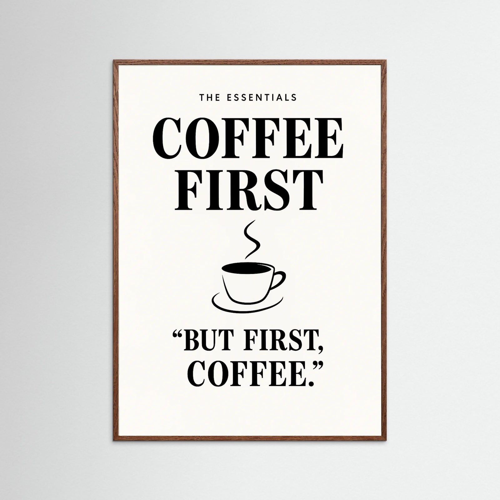 Oak Dark text Coffee Guide