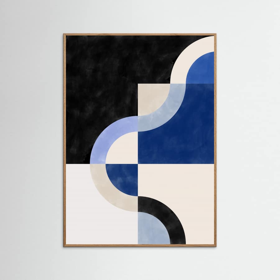 3x4 Aspectratio Indigo40 Poster