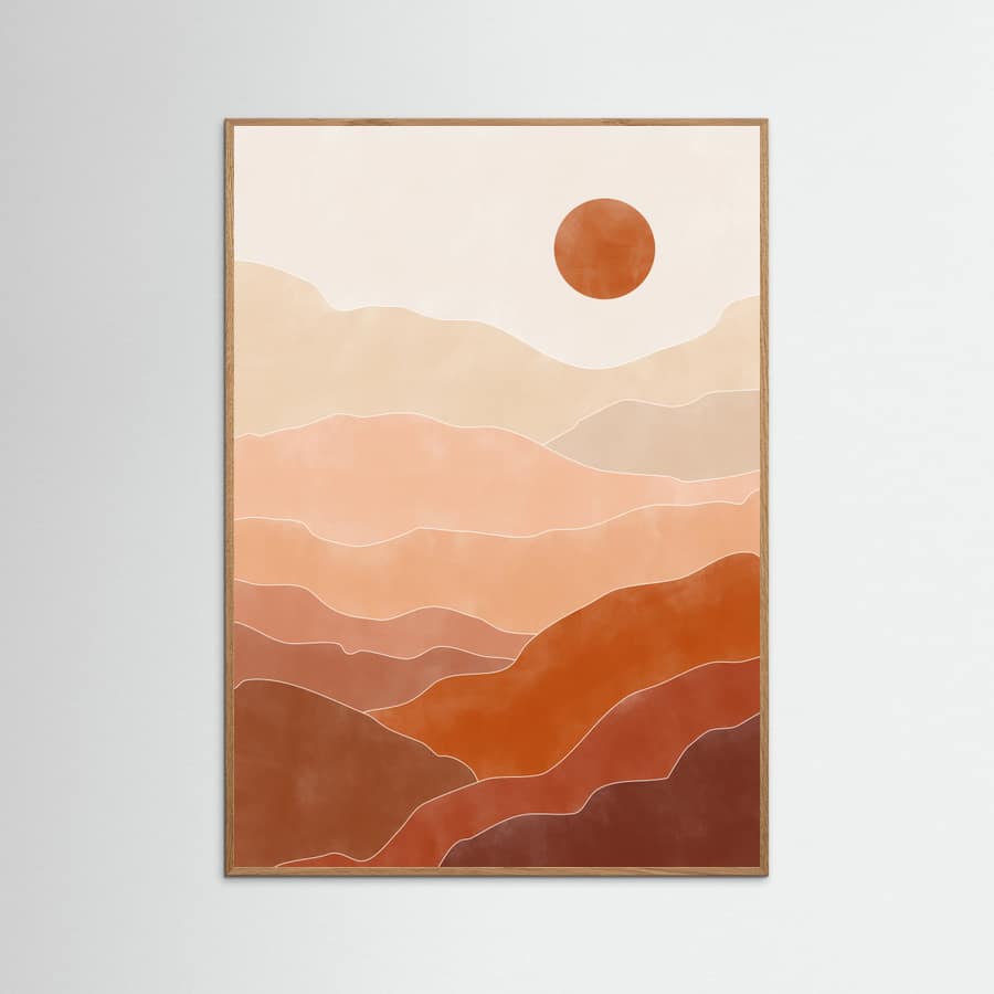 Plakat 3x4 Aspectratioterracotta37