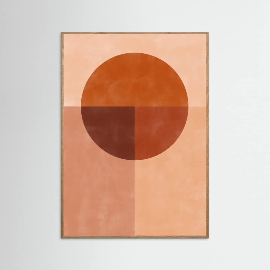 3x4 Aspectratioterracotta39 Poster – plakat og kunsttryk