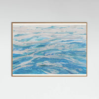 Oak Nature 83. Water Patterns Poster