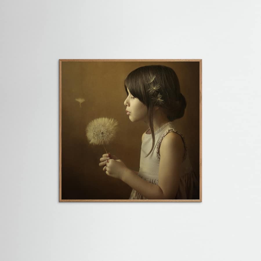 A Dandelion Poem Poster – poster and art print