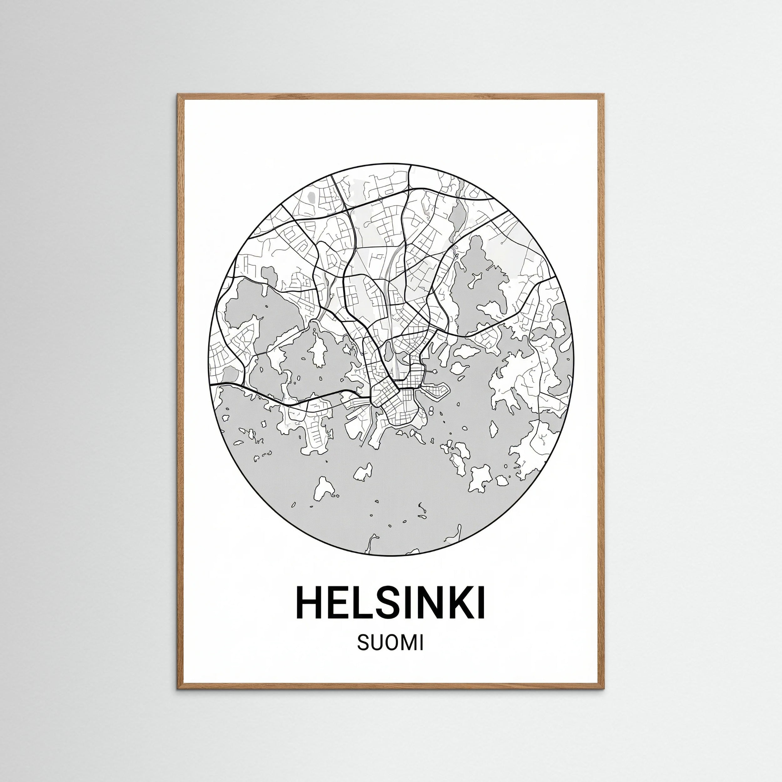 Oak Nature Aarhus Urban Map