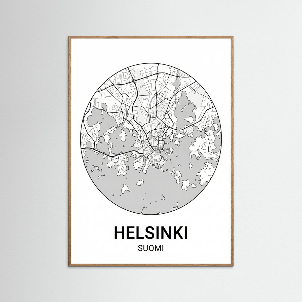 Oak Nature Aarhus Urban Map