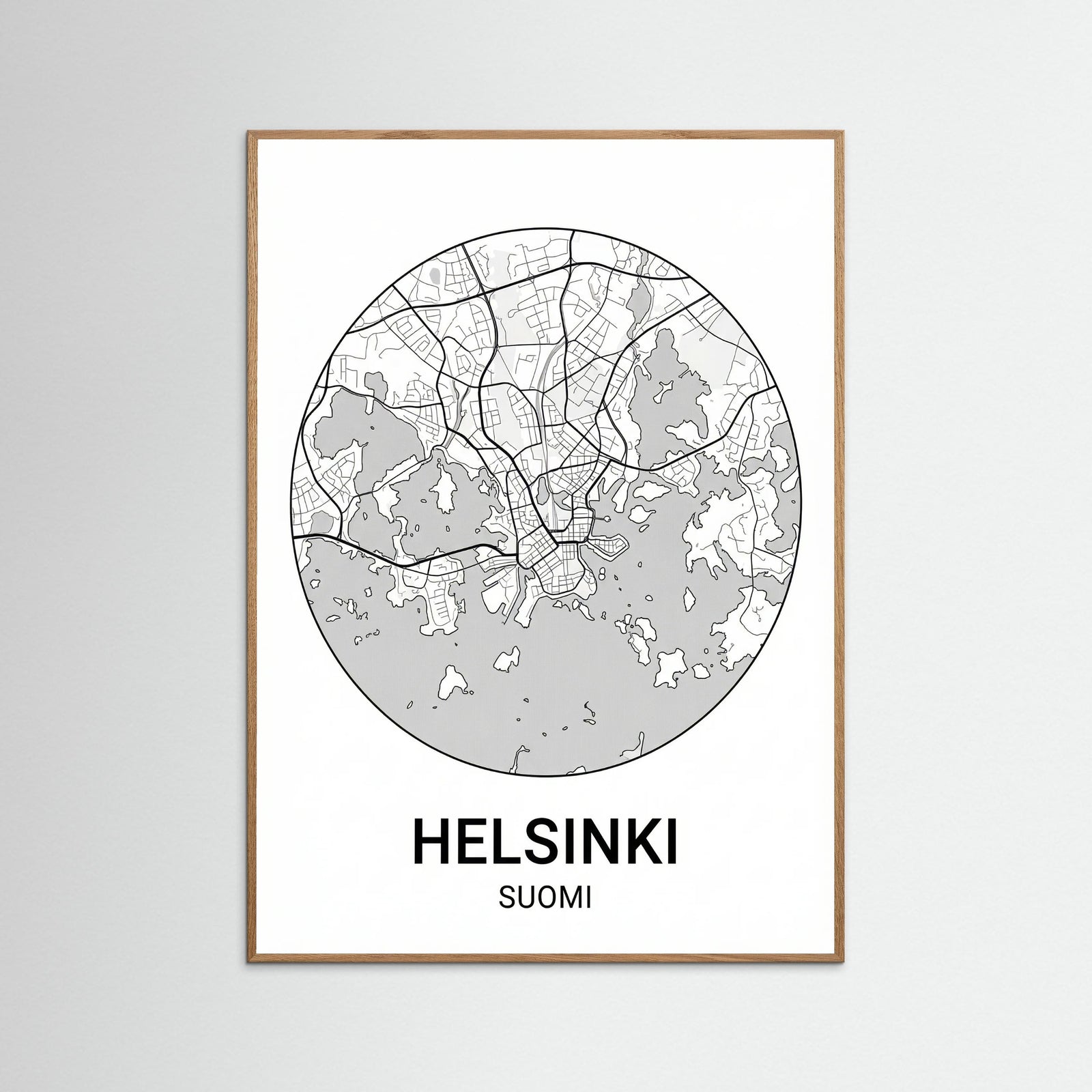 Oak Nature Aarhus Urban Map