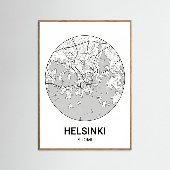 Oak Nature Aarhus Urban Map