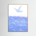 Above the Ocean Waves Poster – poster and art print