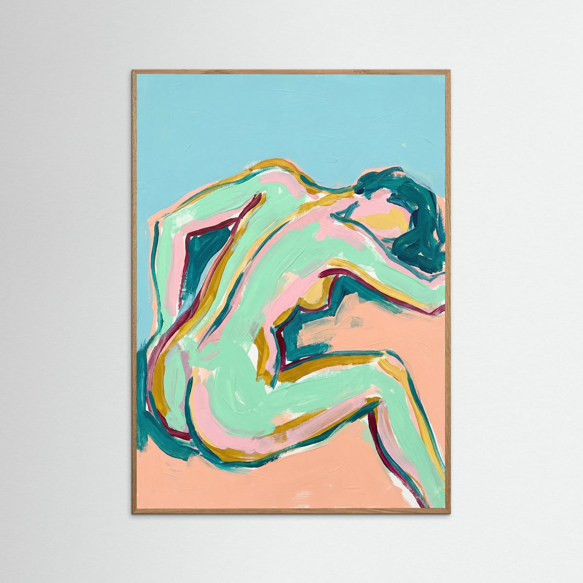 Oak Nature Abstract Bend