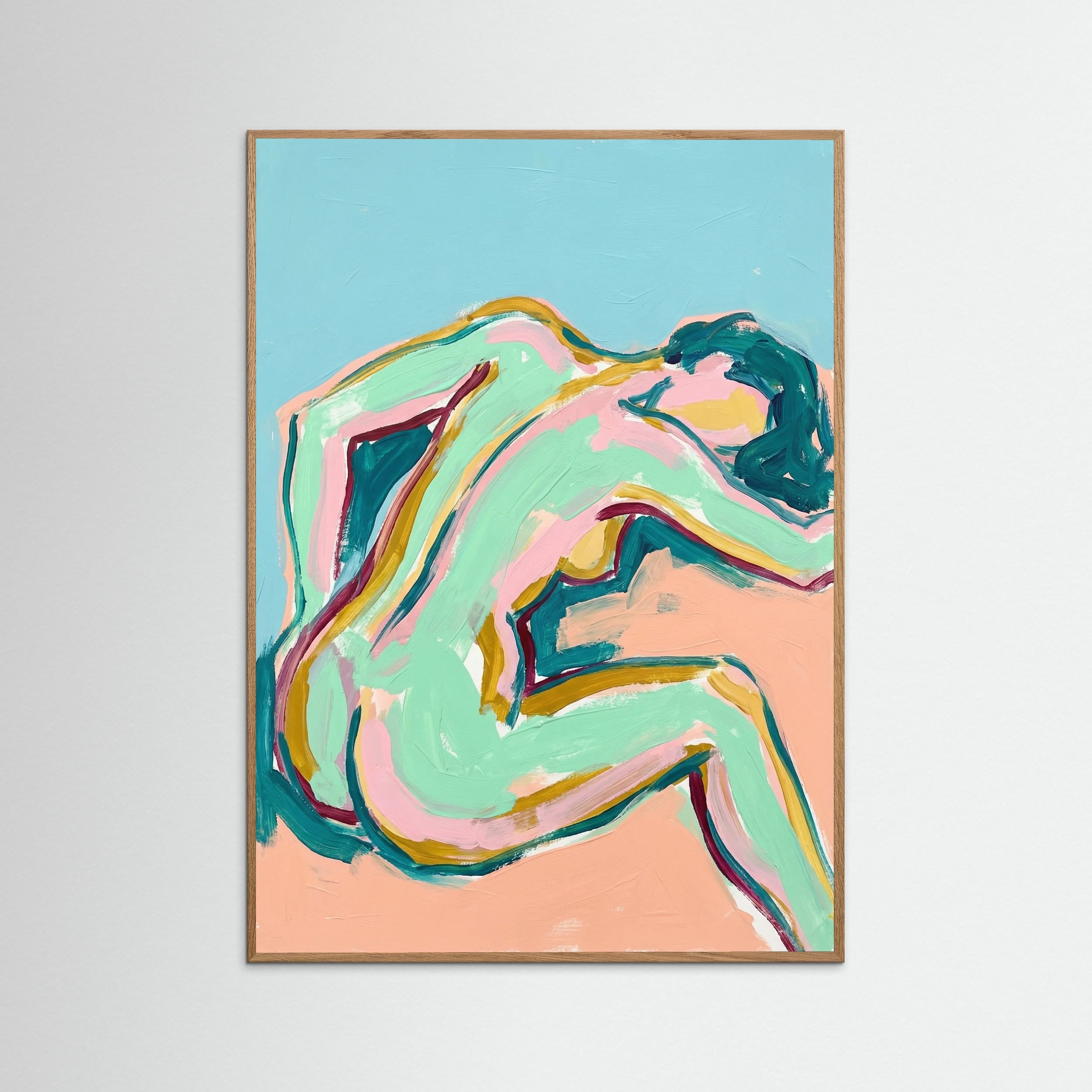 Oak Nature Abstract Bend