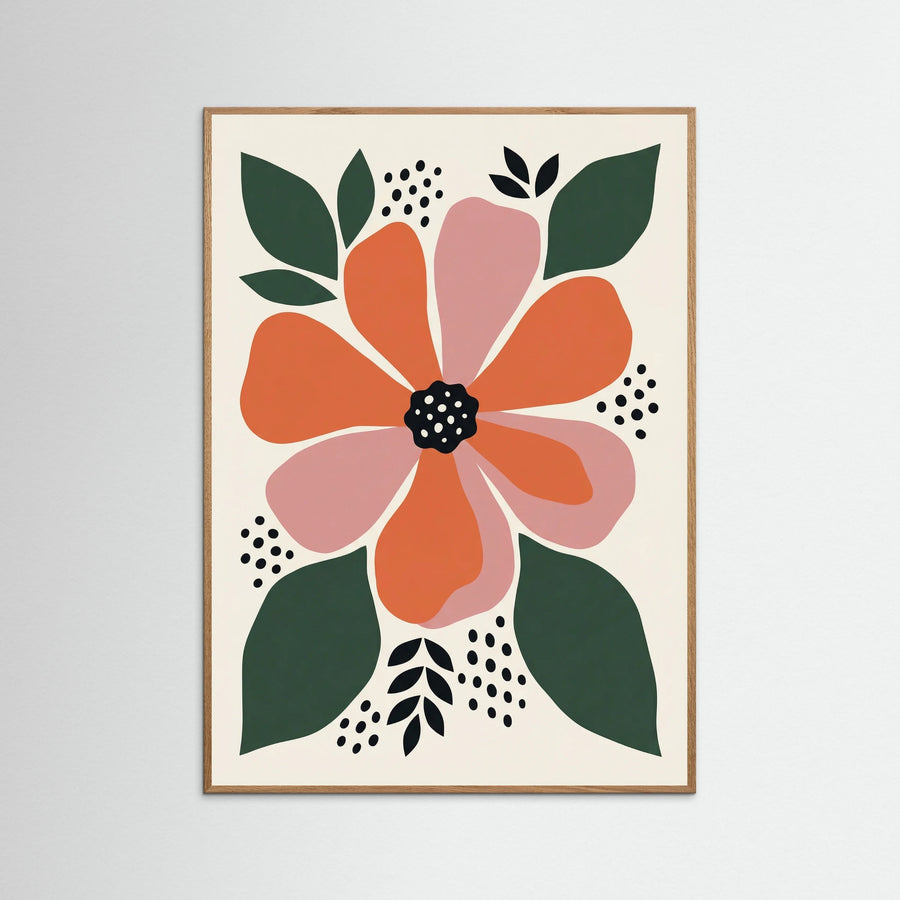 Abstract Bloom Garden