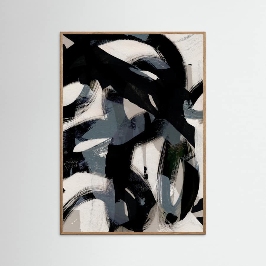 Poster Abstract Brush Strokes 152 – poster e stampa artistica