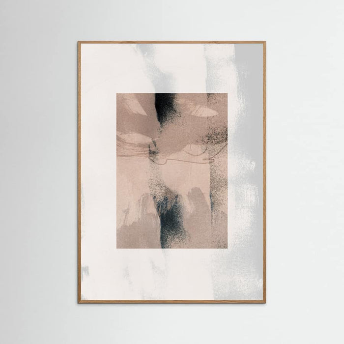 Abstract Brush Strokes 17x Poster – plakat og kunsttryk