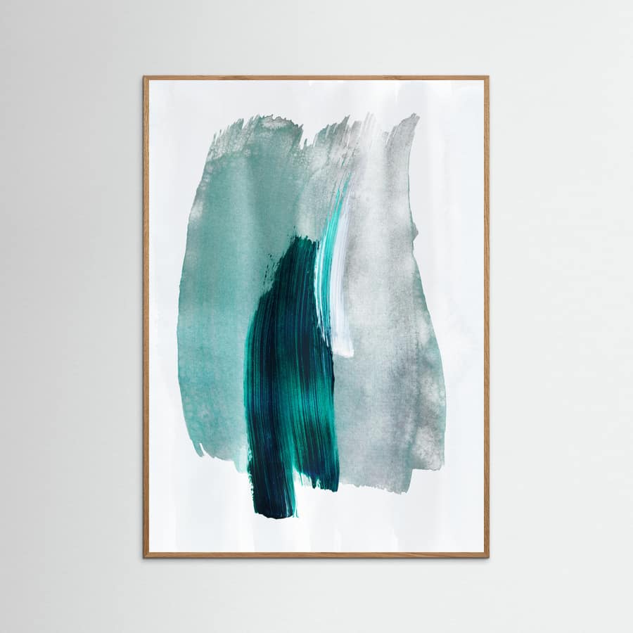 Abstract Brush Strokes 19 Poster – poster and art print