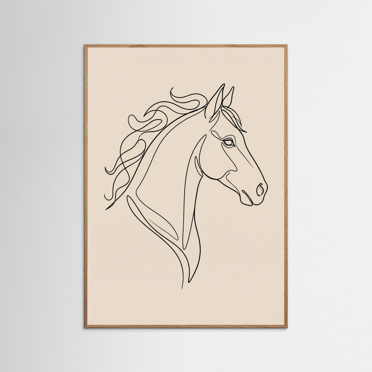 Oak Nature Abstract Curly Portrait