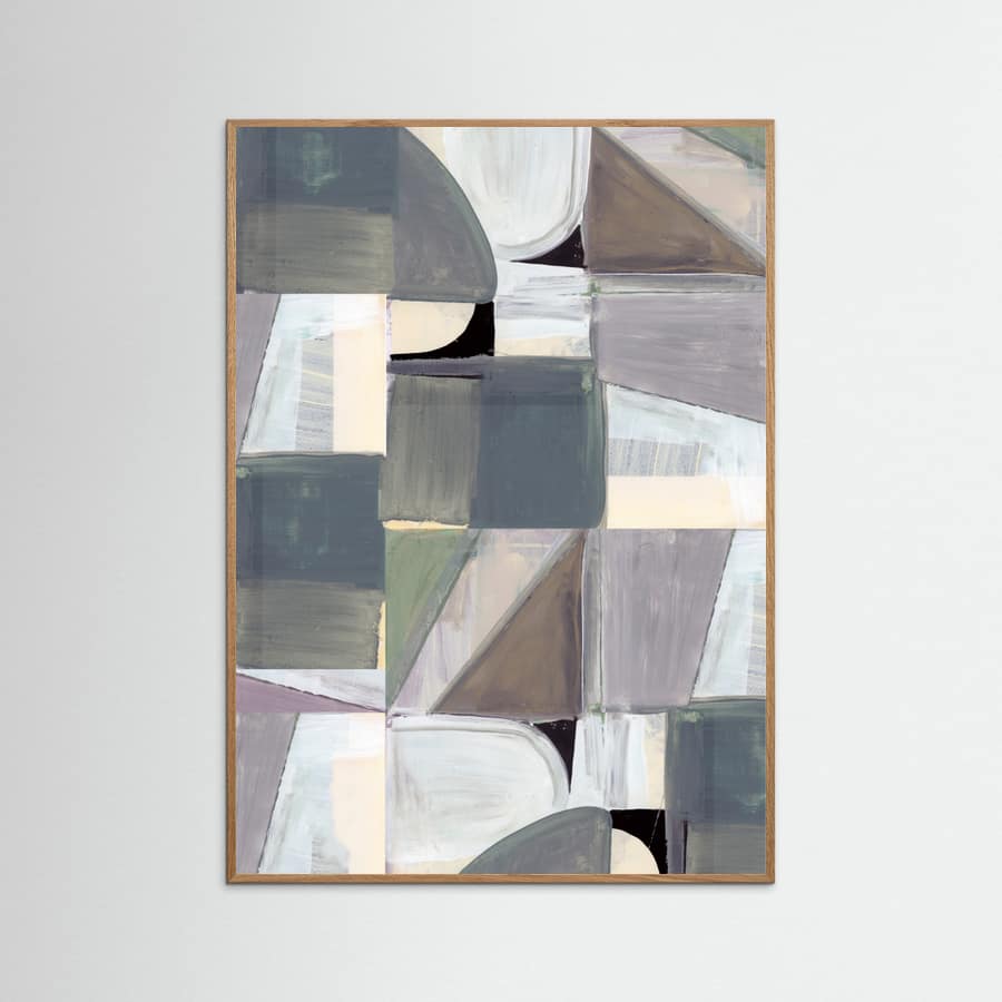 Abstract Desaturate No2 Poster – poster and art print