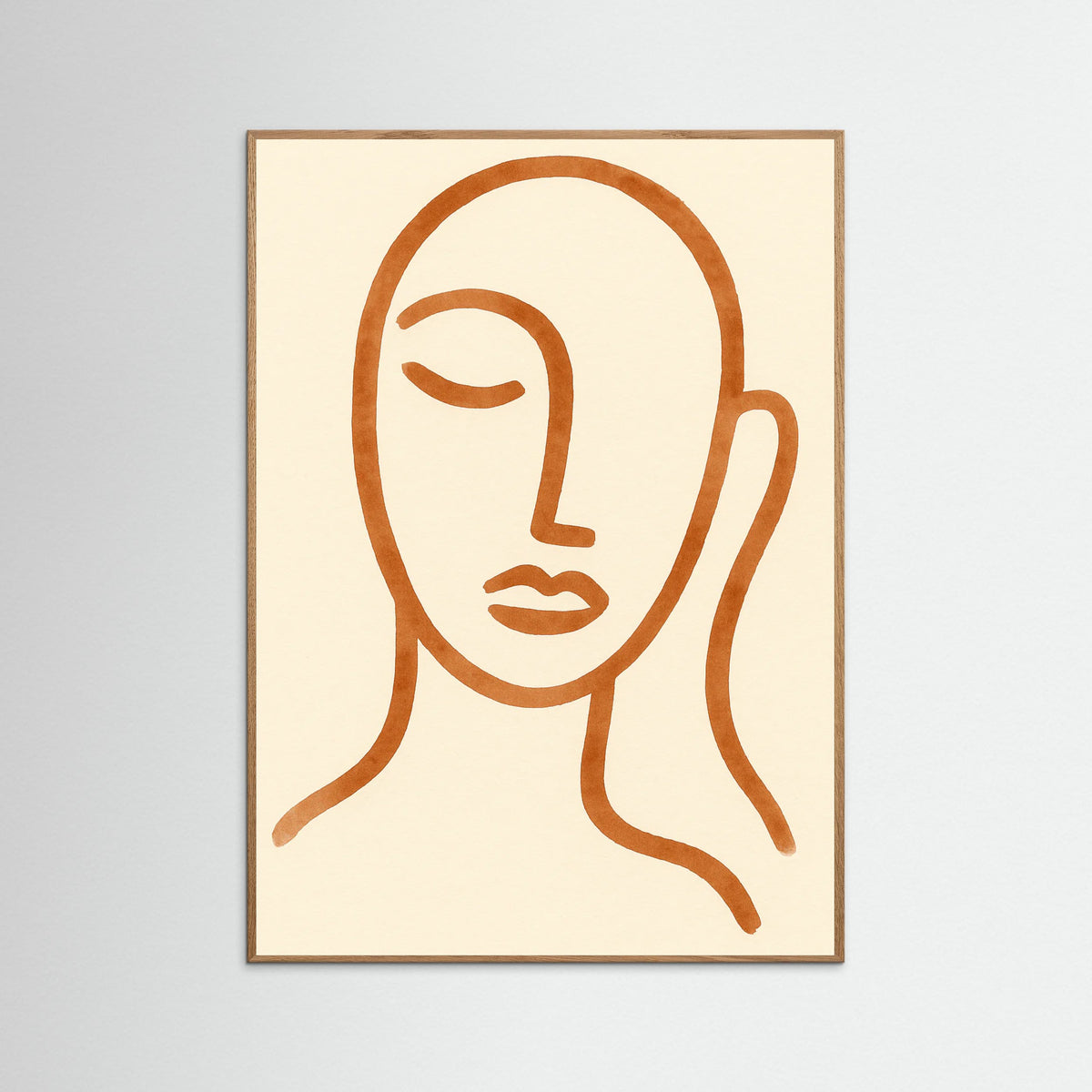 Oak Nature Abstract Faces