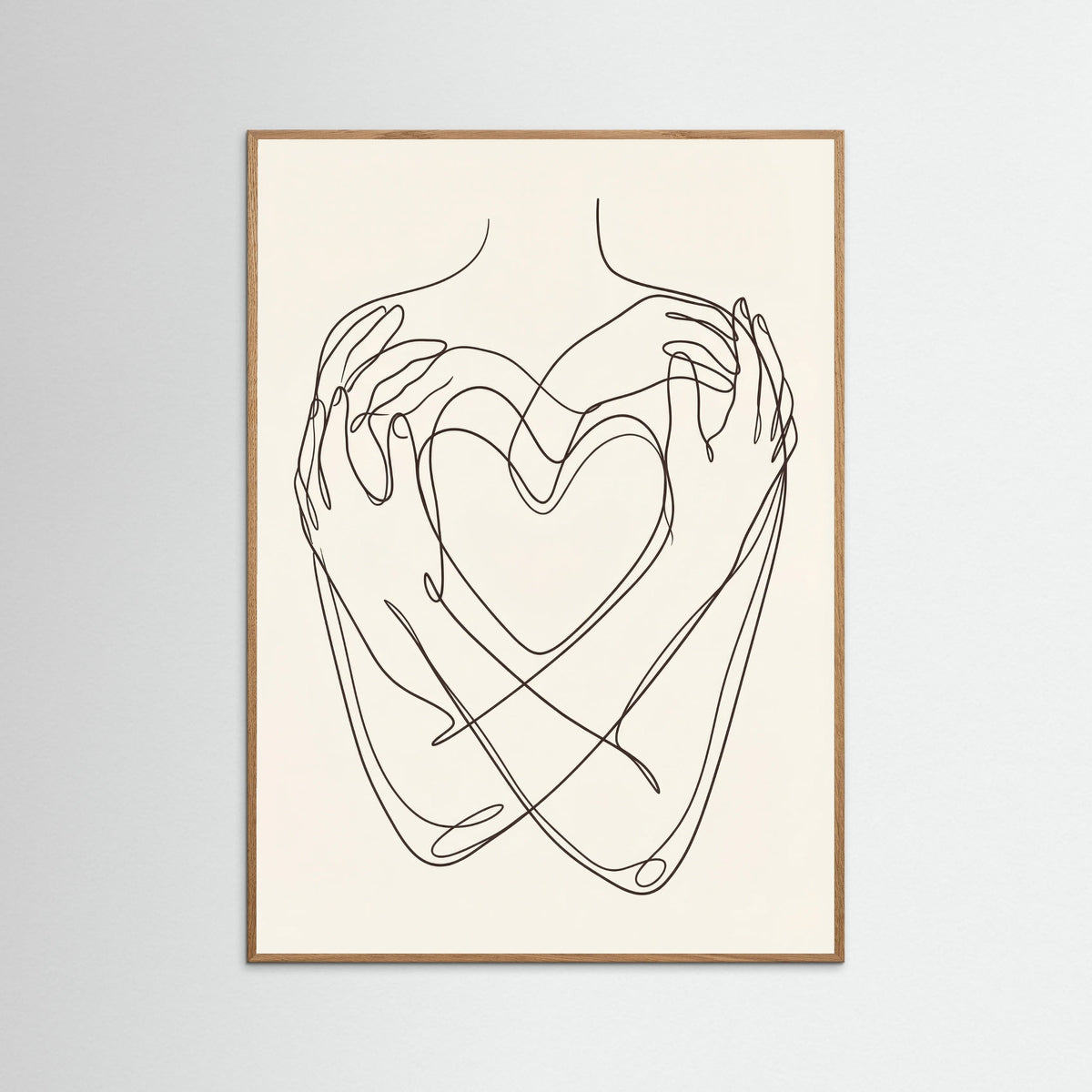 Oak Nature Abstract Faces