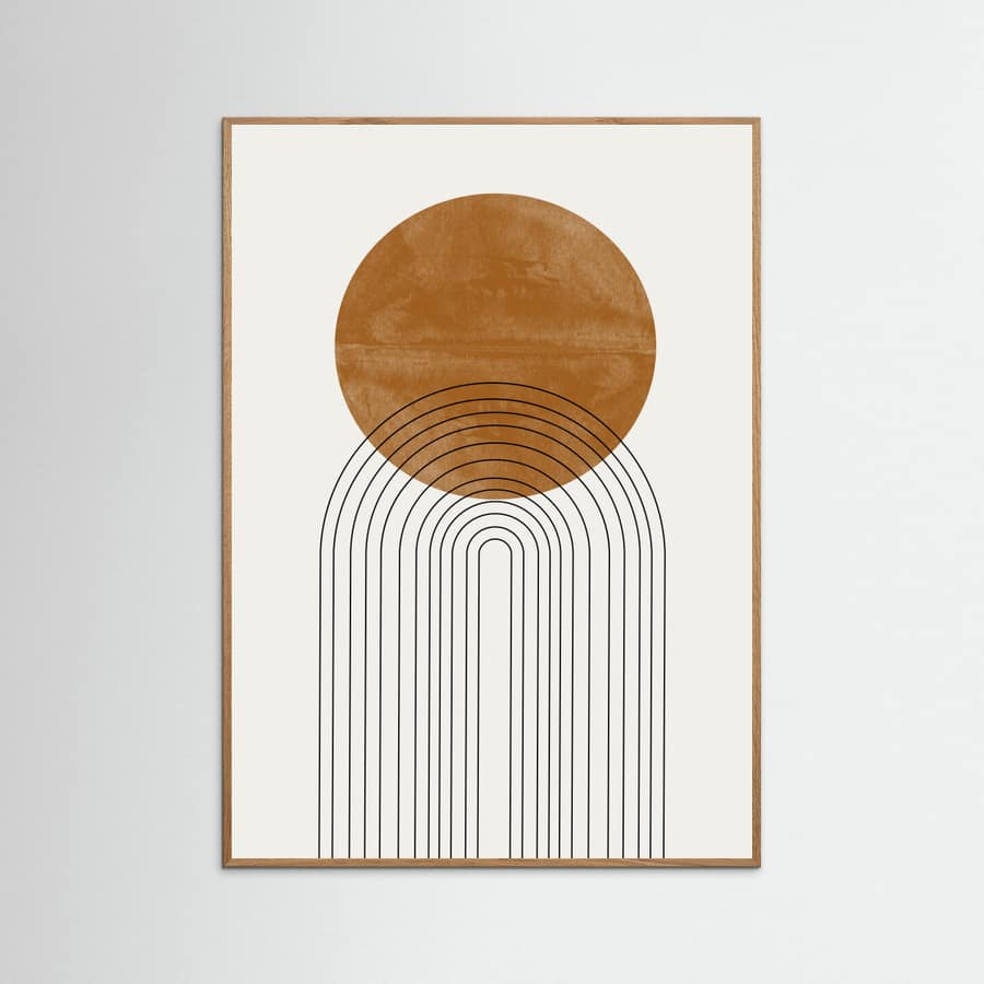 Plakat Abstract Flow No2.