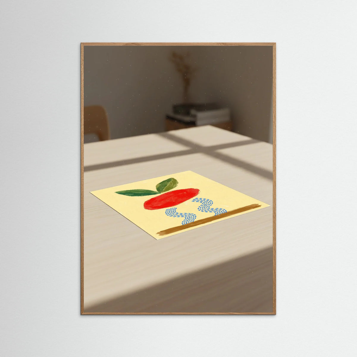 Oak Nature Abstract Fruity Swirl