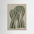 Abstract Kiss Poster – plakat og kunsttryk