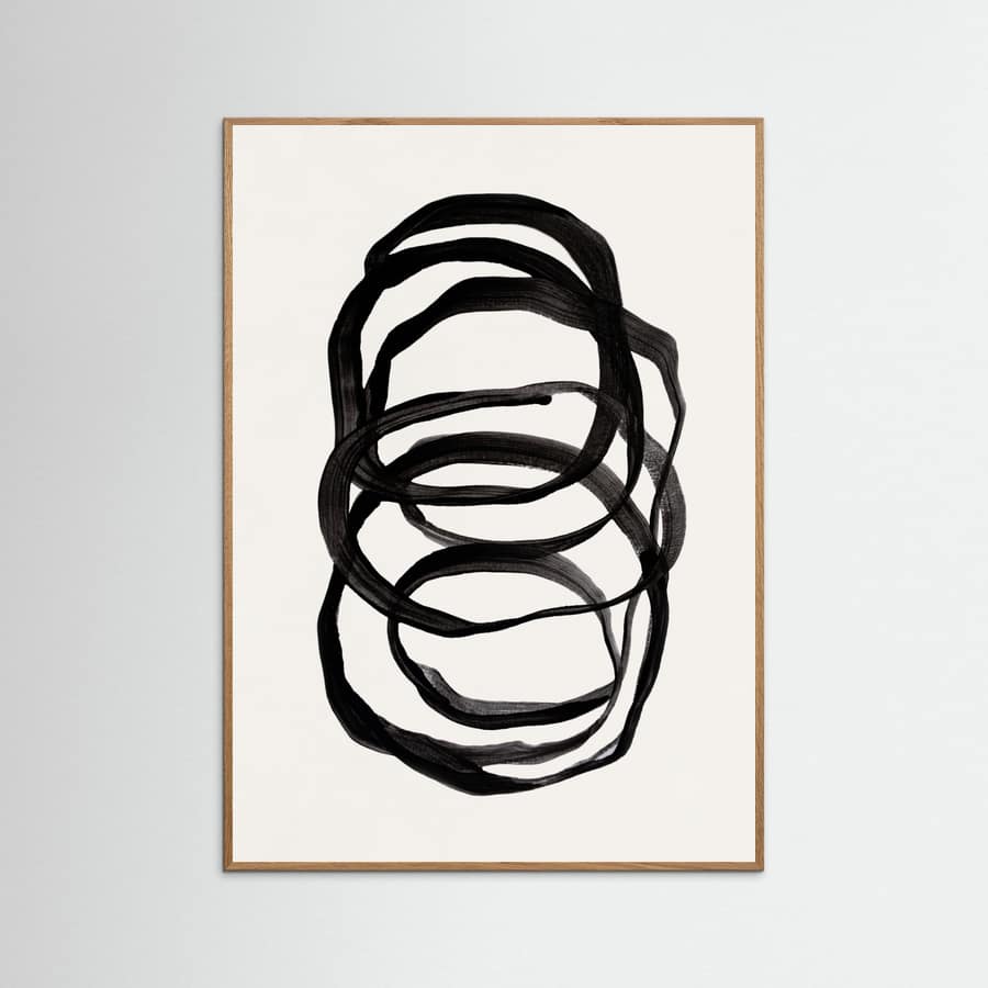 Abstract Lines II Poster – poster and art print