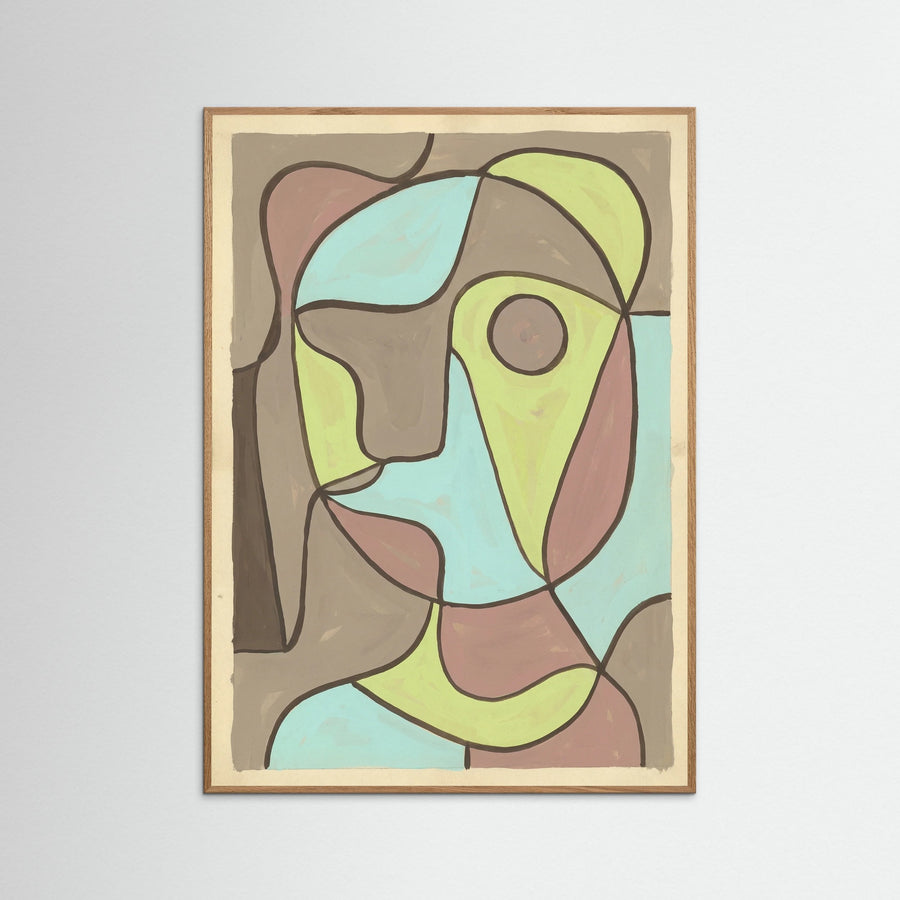 Abstract Marine Mask