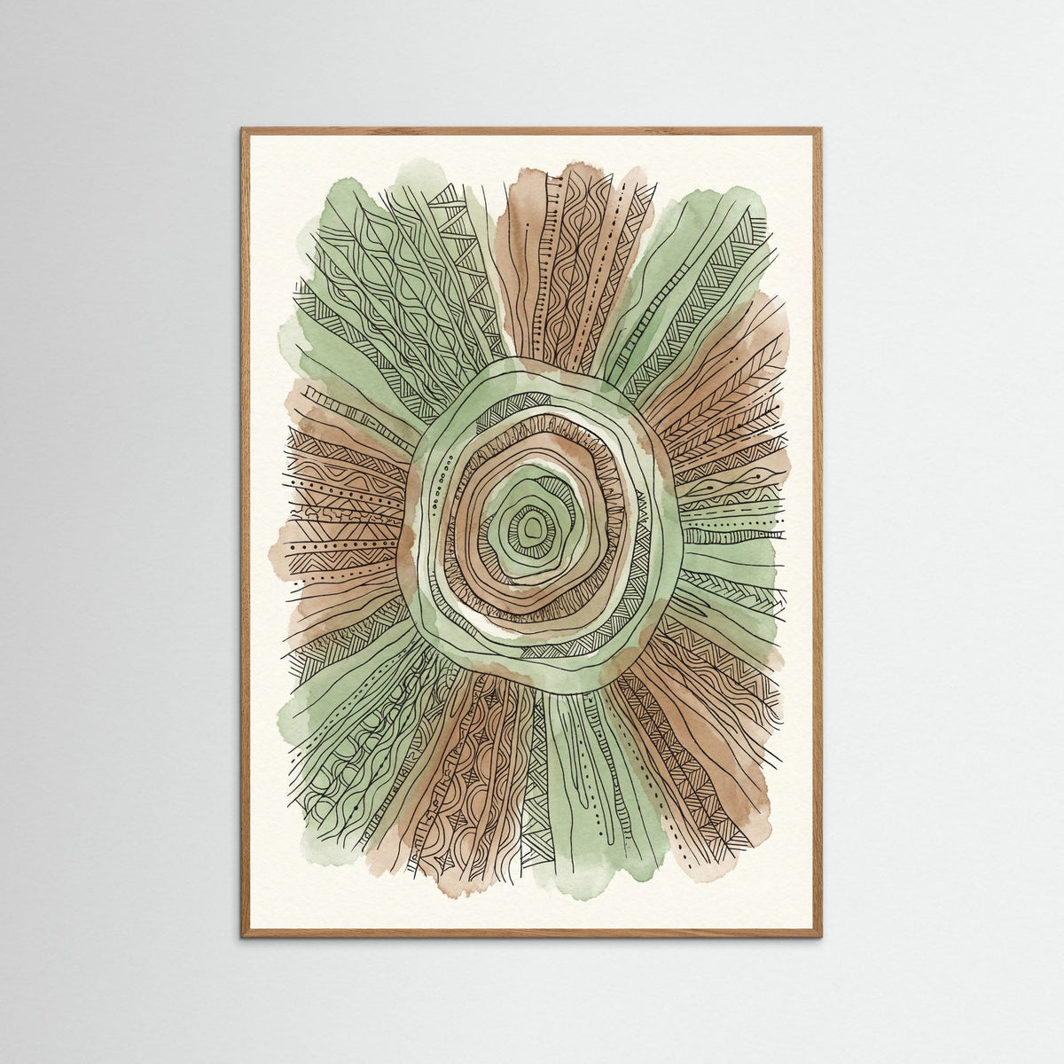 Oak Nature Abstract Pattern Bands