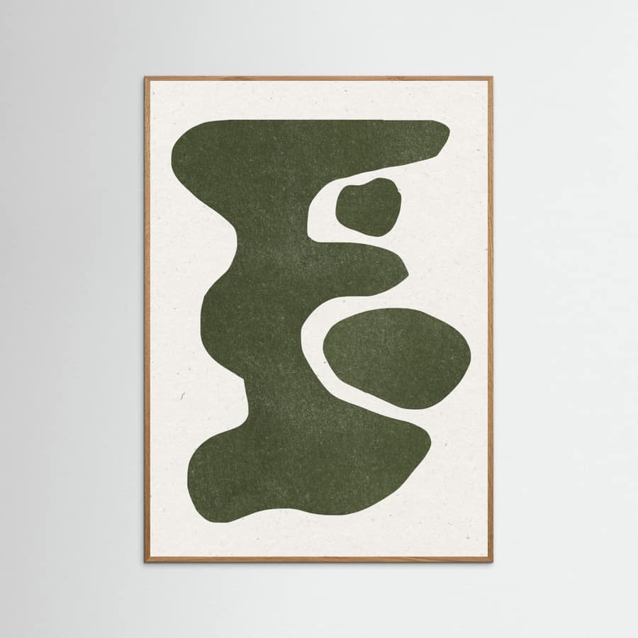 Plakat Abstract Retro Shapes