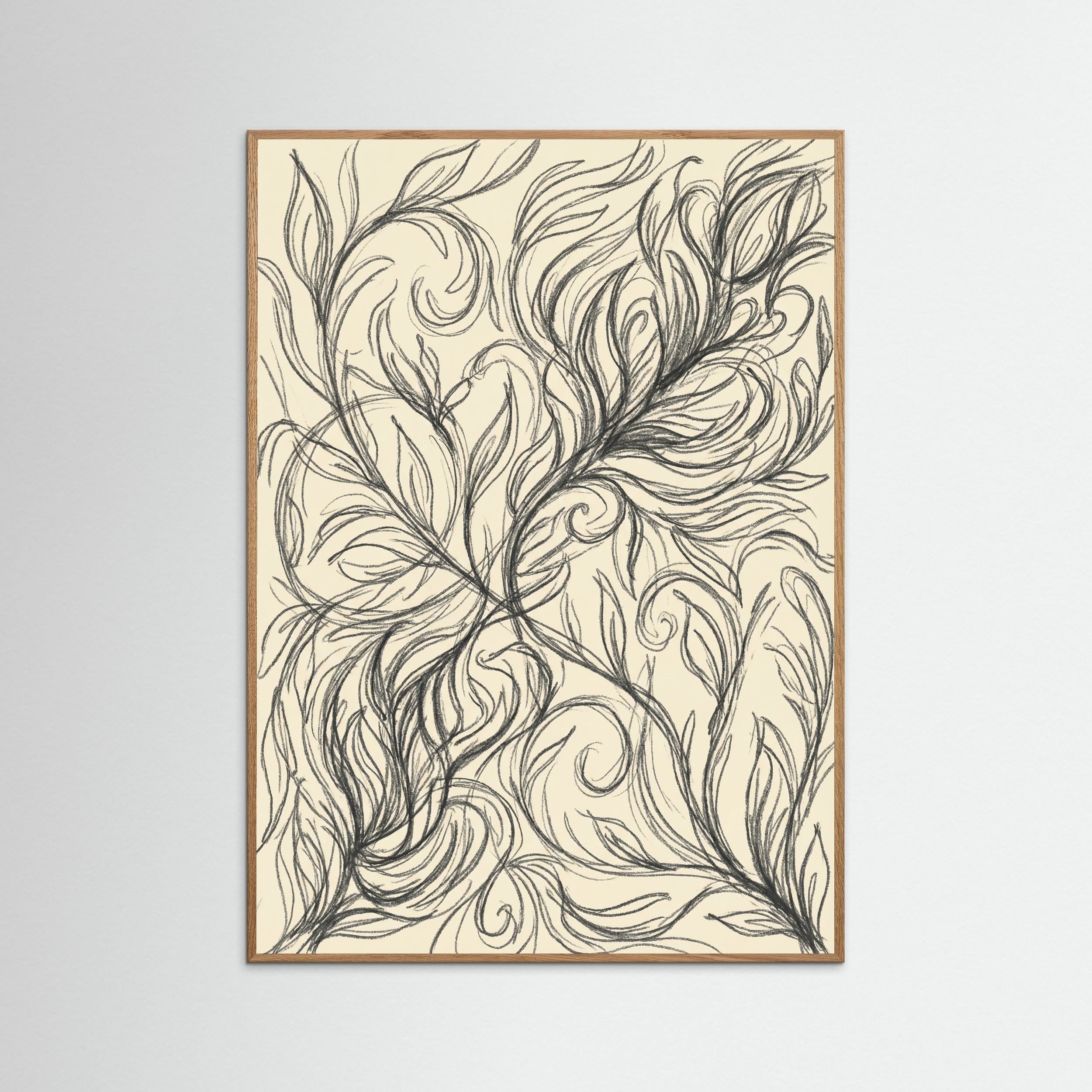 Oak Nature Abstract Roses