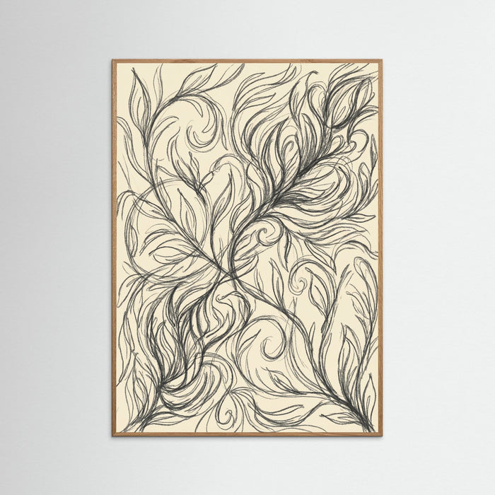 Oak Nature Abstract Roses