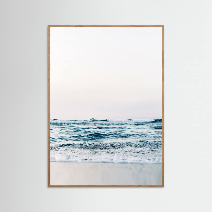 Abstract Waves Poster