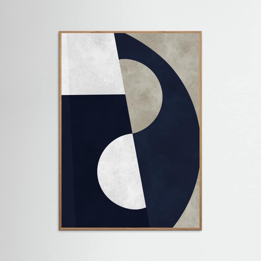 Poster Abstract and contemporary 9