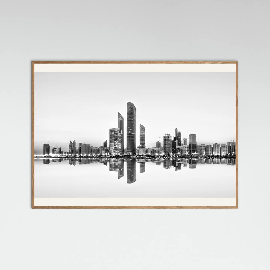 Plakat Abu Dhabi Urban Reflection – plakat i druk artystyczny