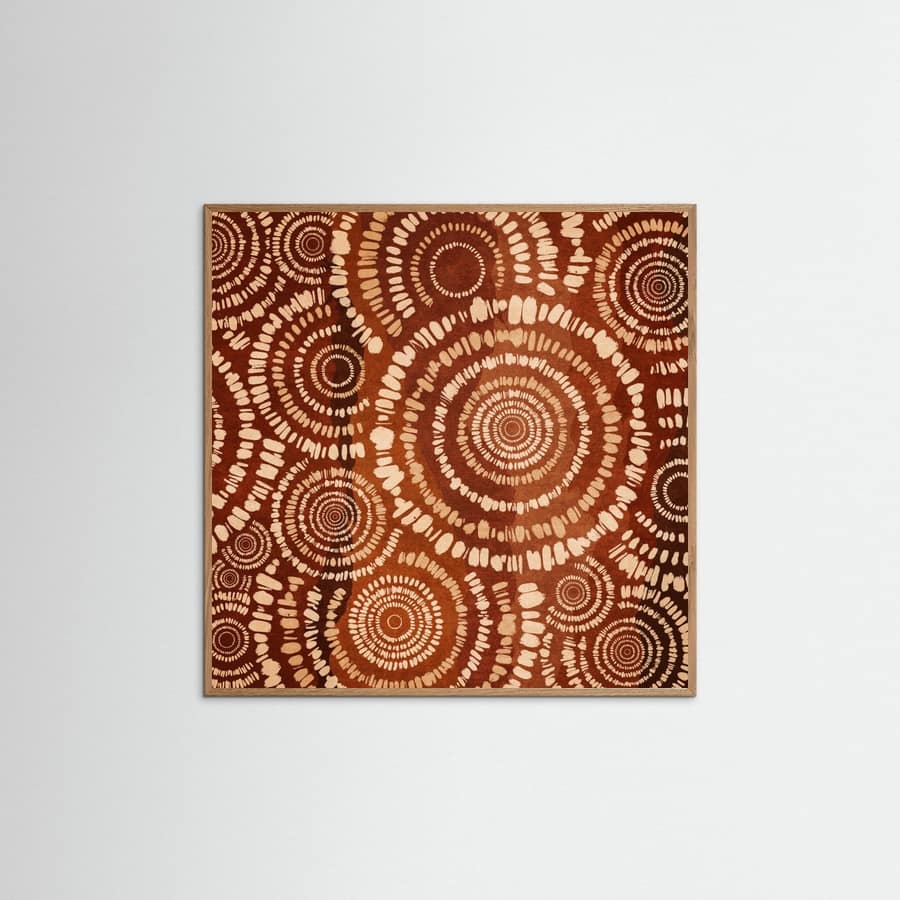 Agac Halkali Boho Poster