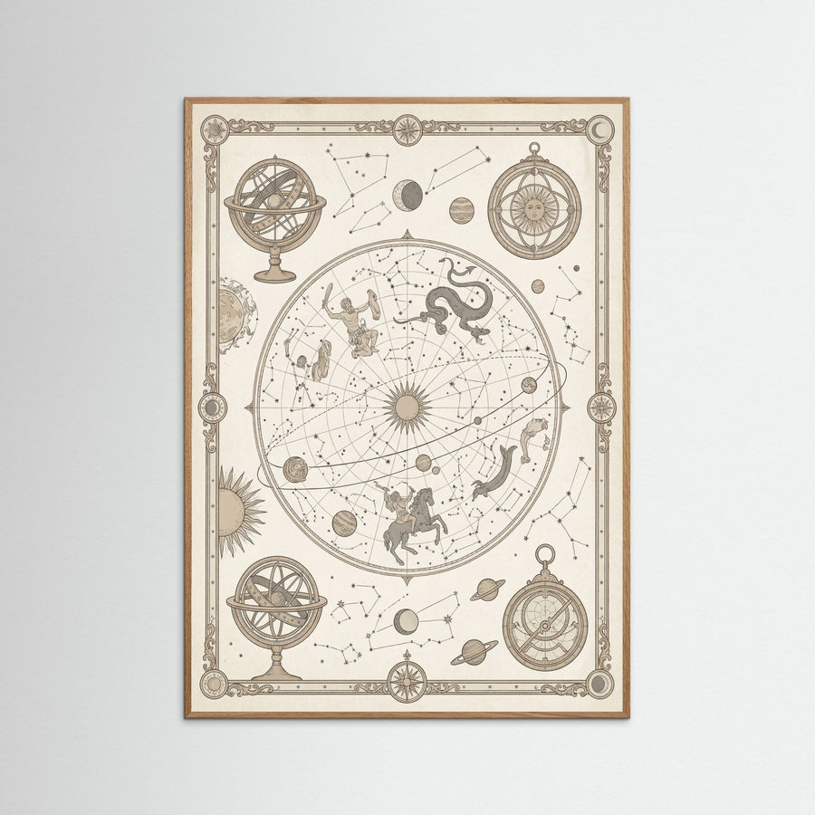 Aged World Atlas