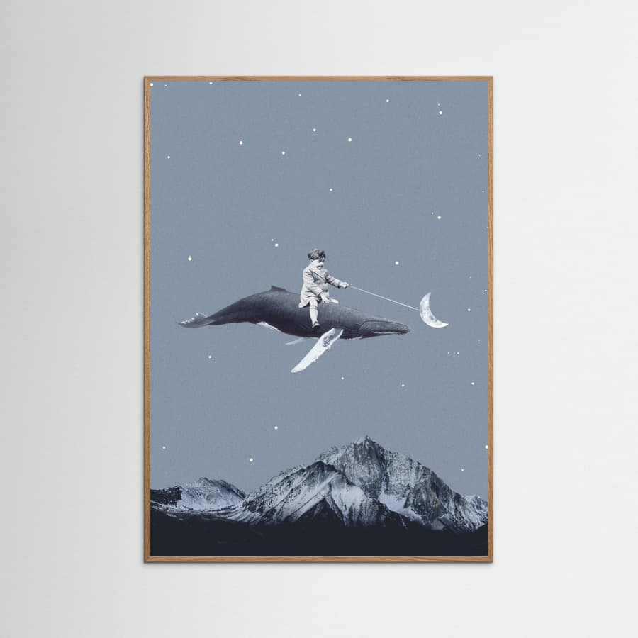 Plakat Aim for the moon – plakat i druk artystyczny