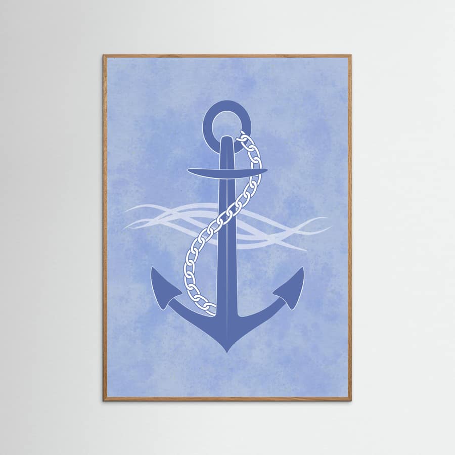 Anchor3 Poster – plakat og kunsttryk