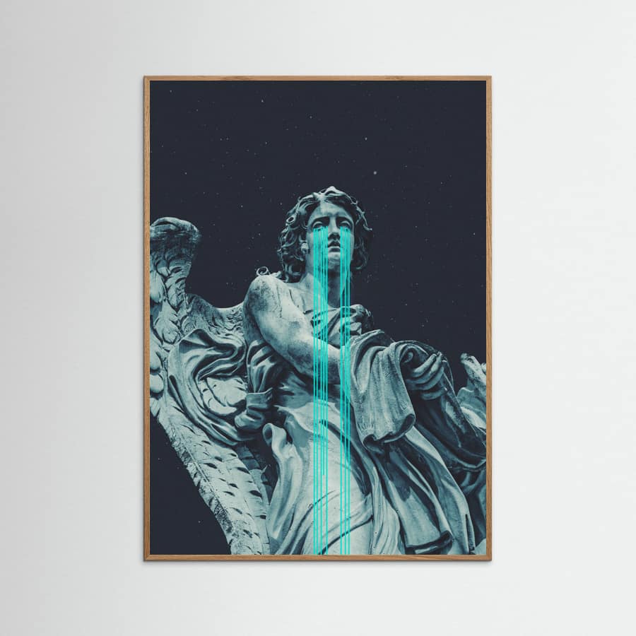 Plakat Angel Came – plakat i druk artystyczny