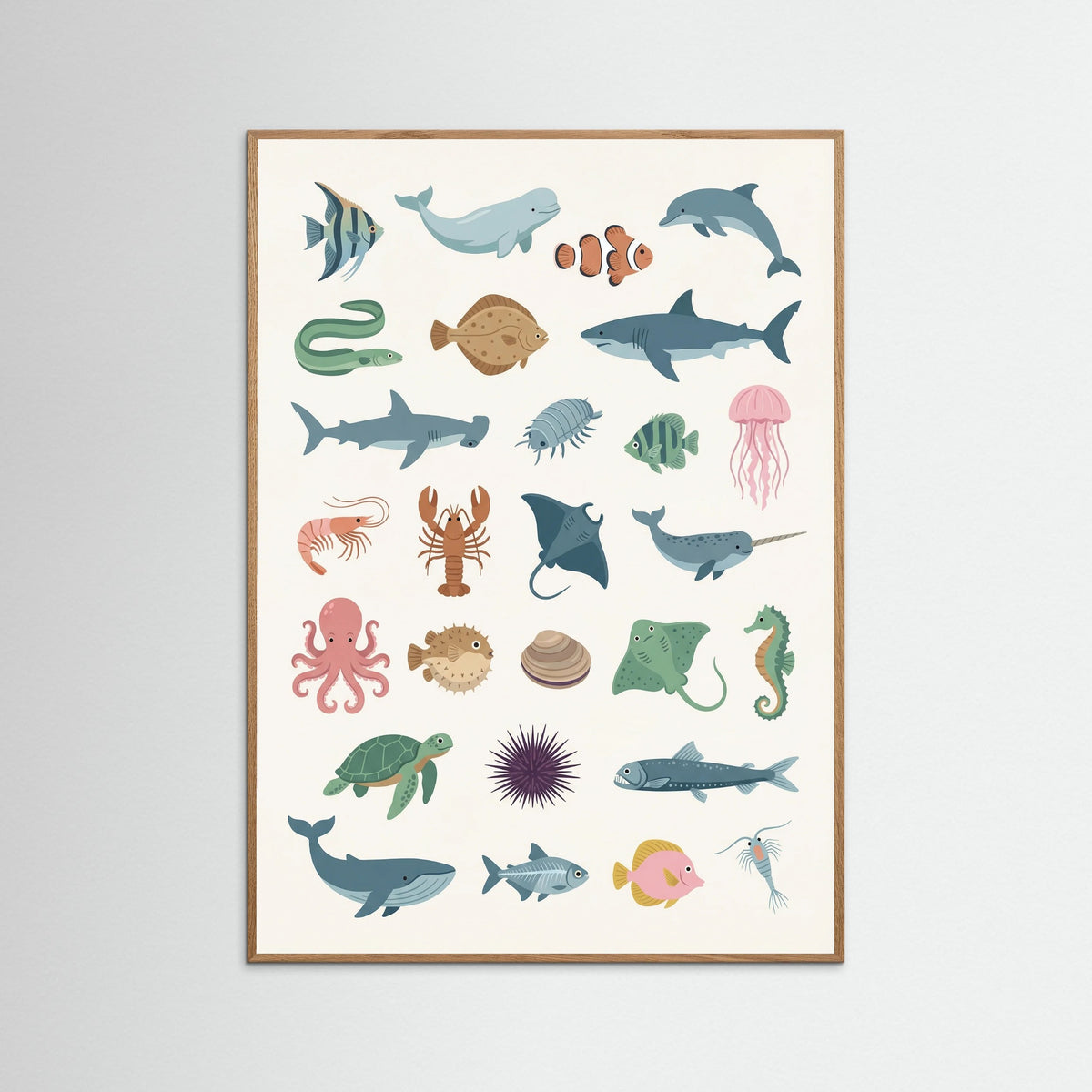 Oak Nature Animal Alphabet Wonders